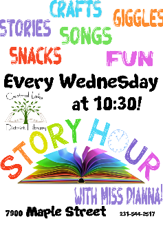 Story Hour Wednesdays at 10:30